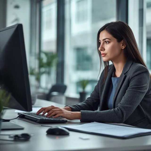 HR professional at work